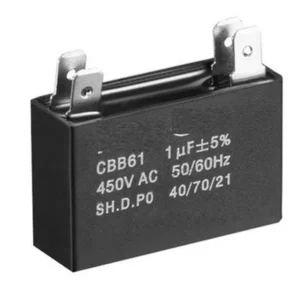 Air Conditioning Capacitor Black