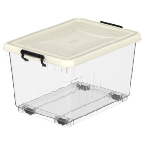 Cosmoplast Plastic Storage Box W-Lid 33  x 53 x 37 x 30 cm