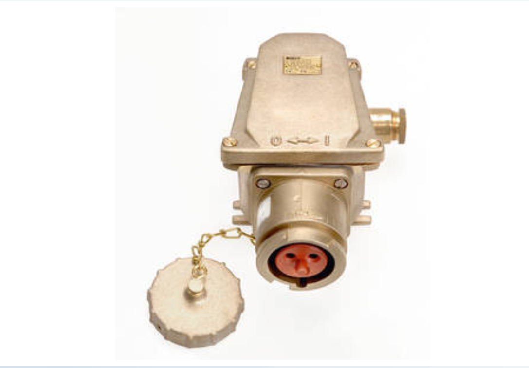 Ex socket 16A 130V, brass, IP66