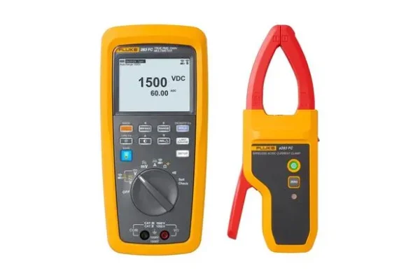 Fluke 283 FC-PV Solar Digital Multimeter and Wireless Current Clamp