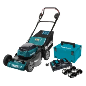 Makita Cordless Lawn Mower DLM531 18V + 18V with Batteries & Charger