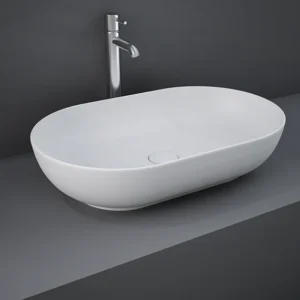 Rak-Feeling 55 CM Oval Counter Top Wash Basin Set