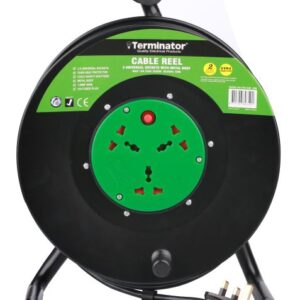 TERMINATOR Elec Extension Cable Reel 3Way 50M TER 3UM-50M ESMA Approved