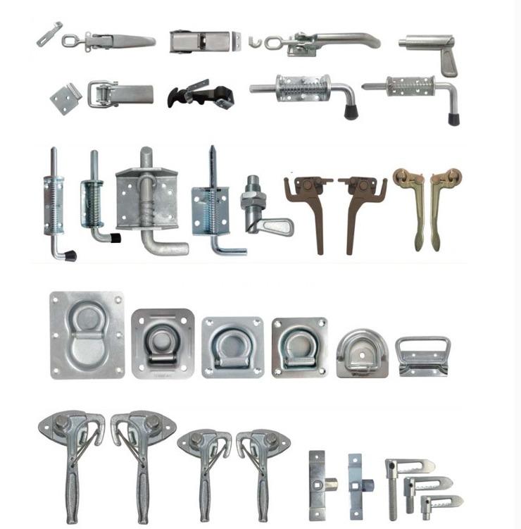 Tie Down Rings, Spring Loaded Latchs & Van Tralier Truck Body Parts